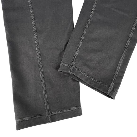 Dark Gray Yoga Pants Exercise Leggings Pockets Plus Size - Picture 8 of 14